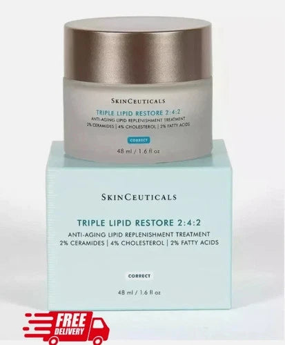 SkinCeuticals' Triple Lipid Restore 1.6 oz Face Cream 2:4:2,48ml New in Box